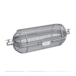 Rösle Stainless Steel Rotating Skewer Basket - 1