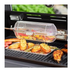 Rösle Stainless Steel Rotating Skewer Basket - 2