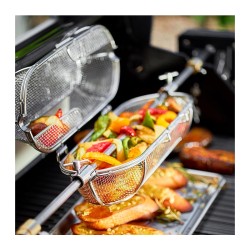 Rösle Stainless Steel Rotating Skewer Basket - 3