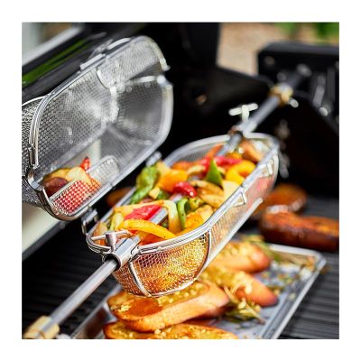 Rösle Stainless Steel Rotating Skewer Basket - Rösle