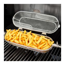 Rösle Stainless Steel Rotating Skewer Basket - 4