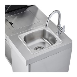 Rösle Videro G4-SK Stainless Steel Barbecue Station, Gas - 3