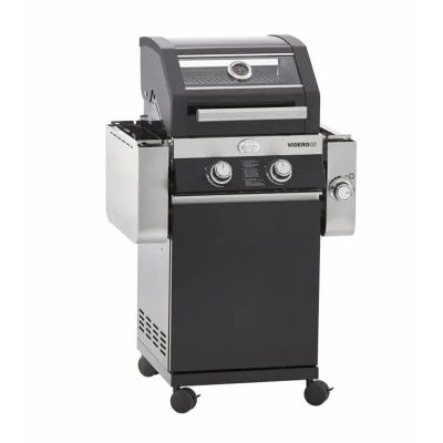 Rösle 25534 Videro G2-S Vario Barbekü İstasyonu, Doğalgazlı, Siyah - 2