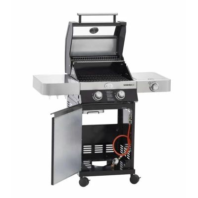 Rösle 25534 Videro G2-S Vario Barbekü İstasyonu, Doğalgazlı, Siyah - 4