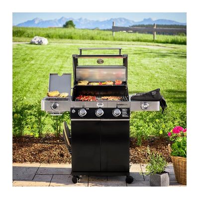 Rösle 25530 Videro G3-S Vario Barbekü İstasyonu, Doğalgazlı, Siyah - 5
