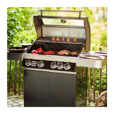 Rösle 25531 Videro G4-S Vario Barbekü İstasyonu, Doğalgazlı, Siyah - 5