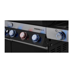 Rösle 25532 Videro G6-S Vario Barbekü İstasyonu, Doğalgazlı, Siyah - 6