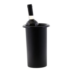 Rubikap Bottle Cooler Ice Bucket, 24 cm, Black - Rubikap