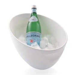 Rubikap Champagne Bucket, 30x25 cm, White - Rubikap