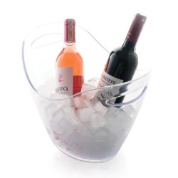 Rubikap Champagne Bucket, 35x26 cm, Clear - Rubikap