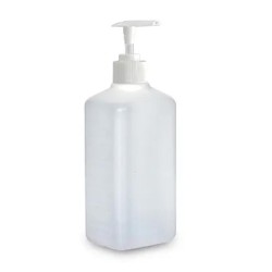 Rubikap Dezenfektan Şişesi + Pompa, 1000 ml - Rubikap