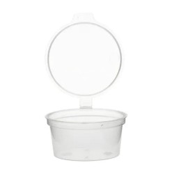 Rubikap Disposable Sauce Container with Lid, 30 ml - Rubikap
