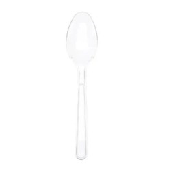 Rubikap Elite Disposable Dessert Spoon, 15 cm, Clear - Rubikap