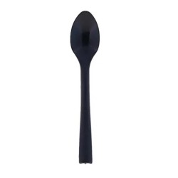 Rubikap Elite Disposable Spoon, 18 cm, Black - Rubikap