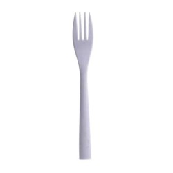 Rubikap Gravity Disposable Fork, 18.5 cm, White - Rubikap
