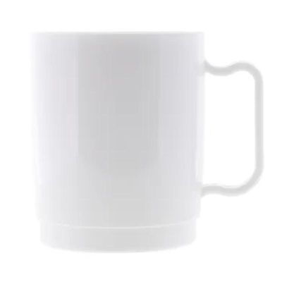 Rubikap Polikarbon Kupa, 300 ml, Beyaz - 1