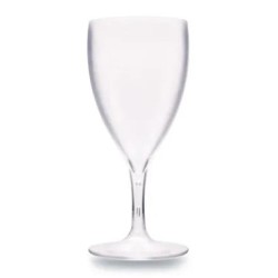 Rubikap Premium Frosted Wine Glass, 230 ml - Rubikap