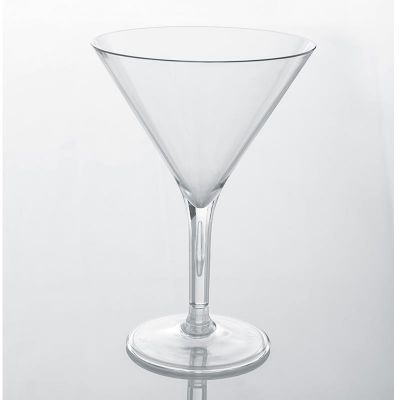 Rubikap Premium Polikarbonat Martini Bardağı, 280 ml - 1
