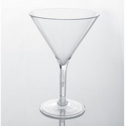 Rubikap Premium Polikarbonat Martini Bardağı, 280 ml - Rubikap