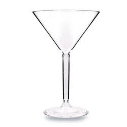Rubikap Premium Martini Glass, 200 ml, Clear - Rubikap