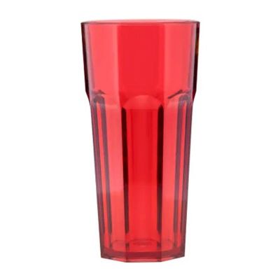Rubikap Premium Polikarbon Bardak, 360 ml, Kırmızı - 1
