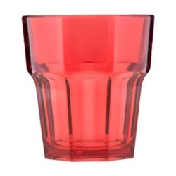 Rubikap Premium Polycarbonate Cup, 200 ml, Red - Rubikap
