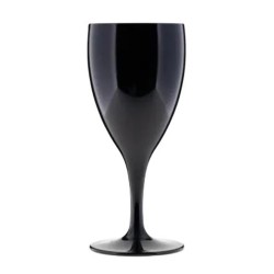 Rubikap Premium Wine Glass, 230 ml, Black - Rubikap
