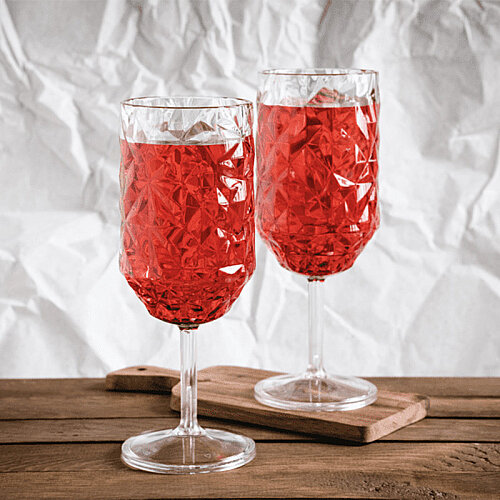 Rubikap Prizma Goblet Kadeh 250 ml, Şeffaf - 3
