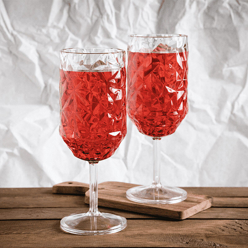 Rubikap Prizma Goblet Kadeh 250 ml, Şeffaf - Rubikap