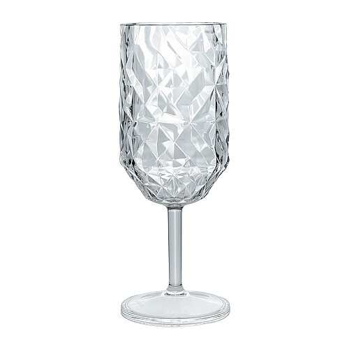 Rubikap Prizma Goblet Kadeh 250 ml, Şeffaf - 1