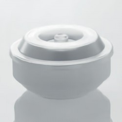 Rubikap Round Polycarbonate Plate Cover, 12 cm - Rubikap