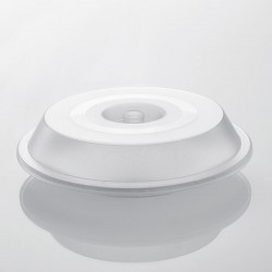 Rubikap Round Polycarbonate Plate Cover, 23 cm - Rubikap