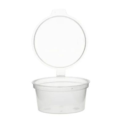 Rubikap Tek Kullanımlık Kapaklı Sos Kabı, 30 ml - 1