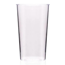 Rubikap Tek Kullanımlık Kokteyl Bardağı, 400 ml, Şeffaf - Rubikap