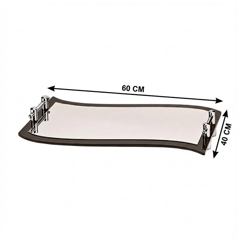 Zicco ZCP-590 Aynalı S Teşhir Standı, 60x40 cm - Zicco