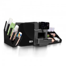 Saeco Area OTC Nespresso Compatible Capsule Coffee Machine + Coffee Tech Milk Cooler + Cup Holder Stand + Napkin and Stirrer Stand - 3