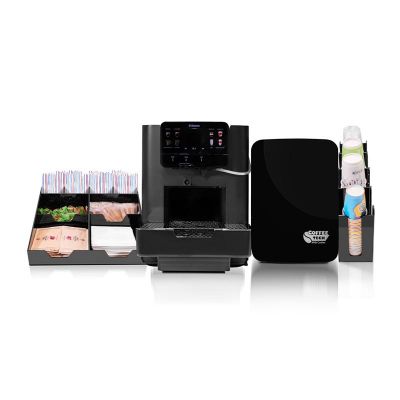 Saeco Area OTC Nespresso совместимая капсульная кофемашина + охладитель молока Coffee Tech + подставка для чашек + подставка для салфеток и размешивателей - Saeco