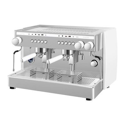 Saeco Perfetta Tall Cup Espresso Kahve Makinesi, 2 Gruplu, Beyaz + Cunill Tranquilo Tron Kahve Değirmeni + Coffee Tech Otomatik Kahve Tamperi - Saeco