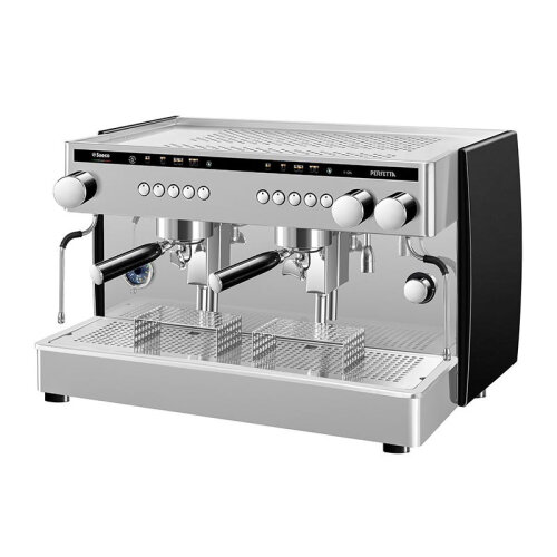 Saeco Perfetta Tam Otomatik Tall Cup Espresso Kahve Makinesi, 2 Gruplu, Siyah + Cunill Tranquilo Tron Kahve Değirmeni + Coffeetech IT-58 Otomatik Tamper - Saeco (1)