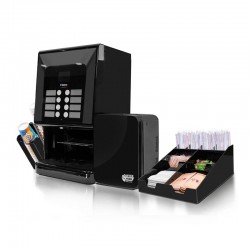 Saeco Кофеварка Phedra Evo 9 gr RI Cappuccino + охладитель молока Coffee Tech + подставка с держателем для чашек + подставка для салфеток и размешивателей - 2