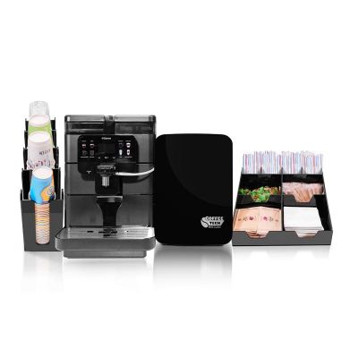 Saeco Royal Evo OTC Kahve Makinesi + Coffee Tech Süt Soğutucu + Bardaklık Standı + Peçete ve Karıştırıcı Standı - 1
