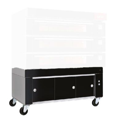 Salva E Serisi Bakery Tekerlekli Mayalama Kabini, 131x92x70 cm - 1