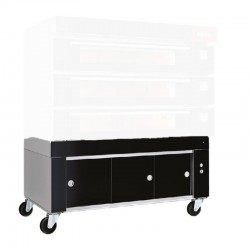 Salva EMD Serisi Bakery Tekerlekli Mayalama Kabini, 111x112x70 cm - Salva