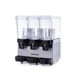 Samixir 60.MMMI Triple Classical Mixer Cold Beverage Dispenser, 20+20+20 L, Inox - Thumbnail