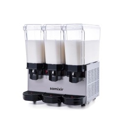 Samixir 60.MMMI Triple Classical Mixer Cold Beverage Dispenser, 20+20+20 L, Inox - Thumbnail