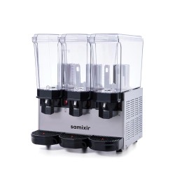 Samixir 60.SMMI Triple Classical Spray Mixer Cold Beverage Dispenser 20+20+20 L, Inox - Thumbnail