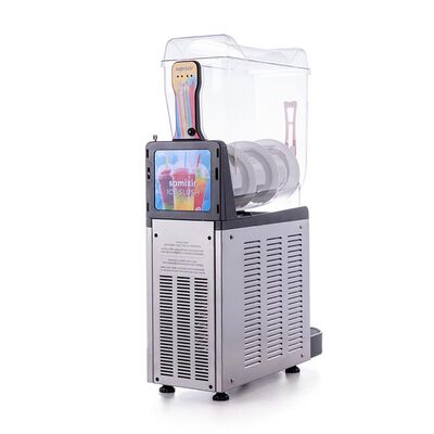 Samixir SLUSH12 Allure Ice Slush Granita Milkshake ve Soğuk Meyve Suyu Dispenseri, 12 L, Inox - Samixir
