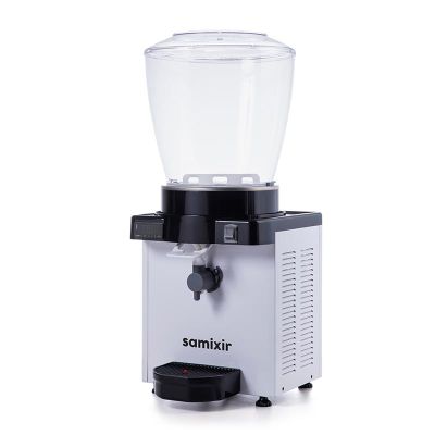 Samixir KAM22 Panaromik Dijital Köpüklü Ayran Dispenseri, 22 L, Beyaz - Samixir