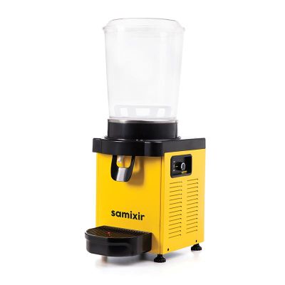 Samixir M10 Panaromik Analog Soğuk İçecek Dispenseri, 10 L, Sarı - Samixir