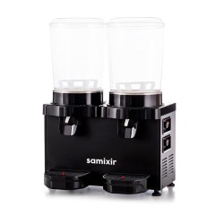 Samixir MM20 Panaromik Twin Soğuk İçecek Dispenseri, 10 L+10 L, Siyah - 2